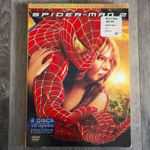 Spider-Man 2 Widescreen Special Edition DVD 2004 Toby Maguire Kirsten Dunst